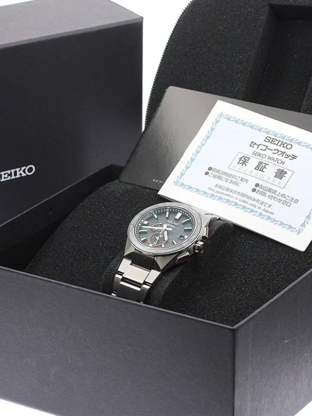 SEIKO Astron Nexter SBXY075/8B63-0BK0 Solar Powered Radio Men's Watch_971041